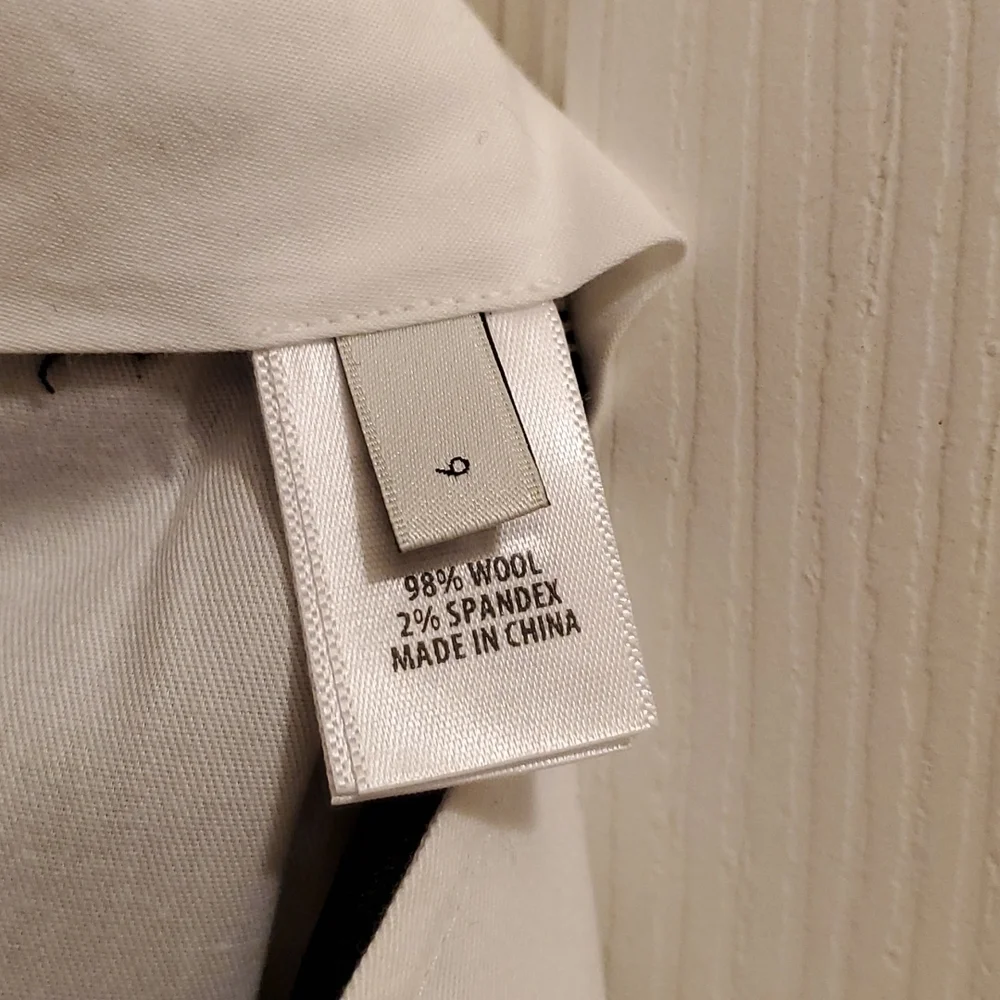 St. John NWT wool blend trousers dress pants - Picture 4 of 7